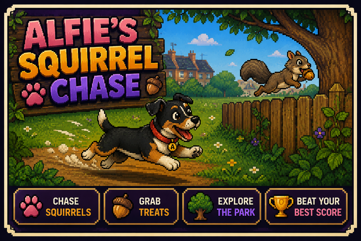 Alfie's Squirrel Chase cover artwork