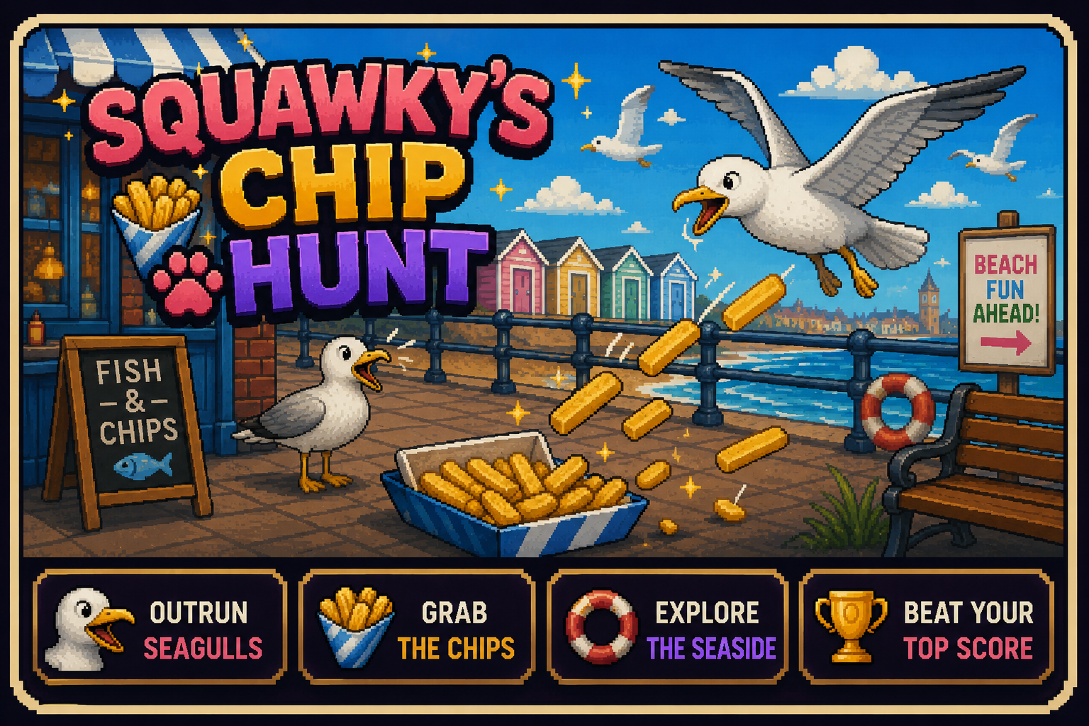 Squawky's Chip Hunt cover artwork